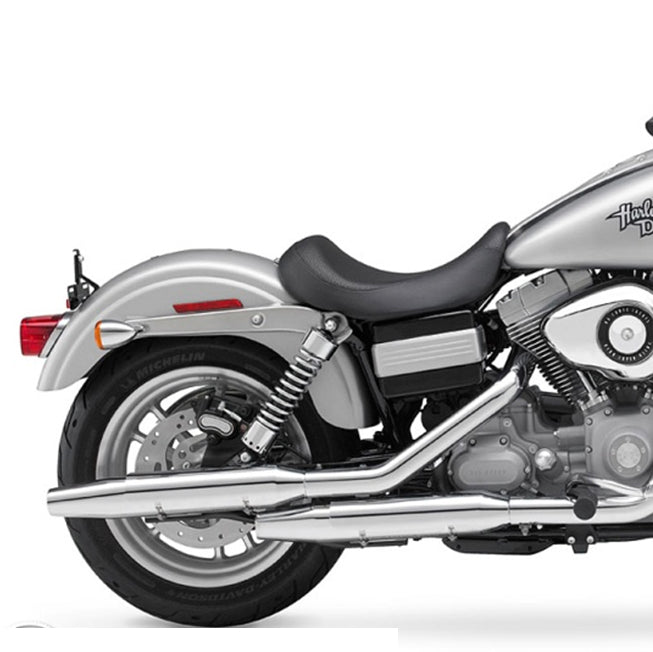 Solo Leather Seat Pillon For XL1200S XL 1200S Sportster 2005-2013 Black Generic