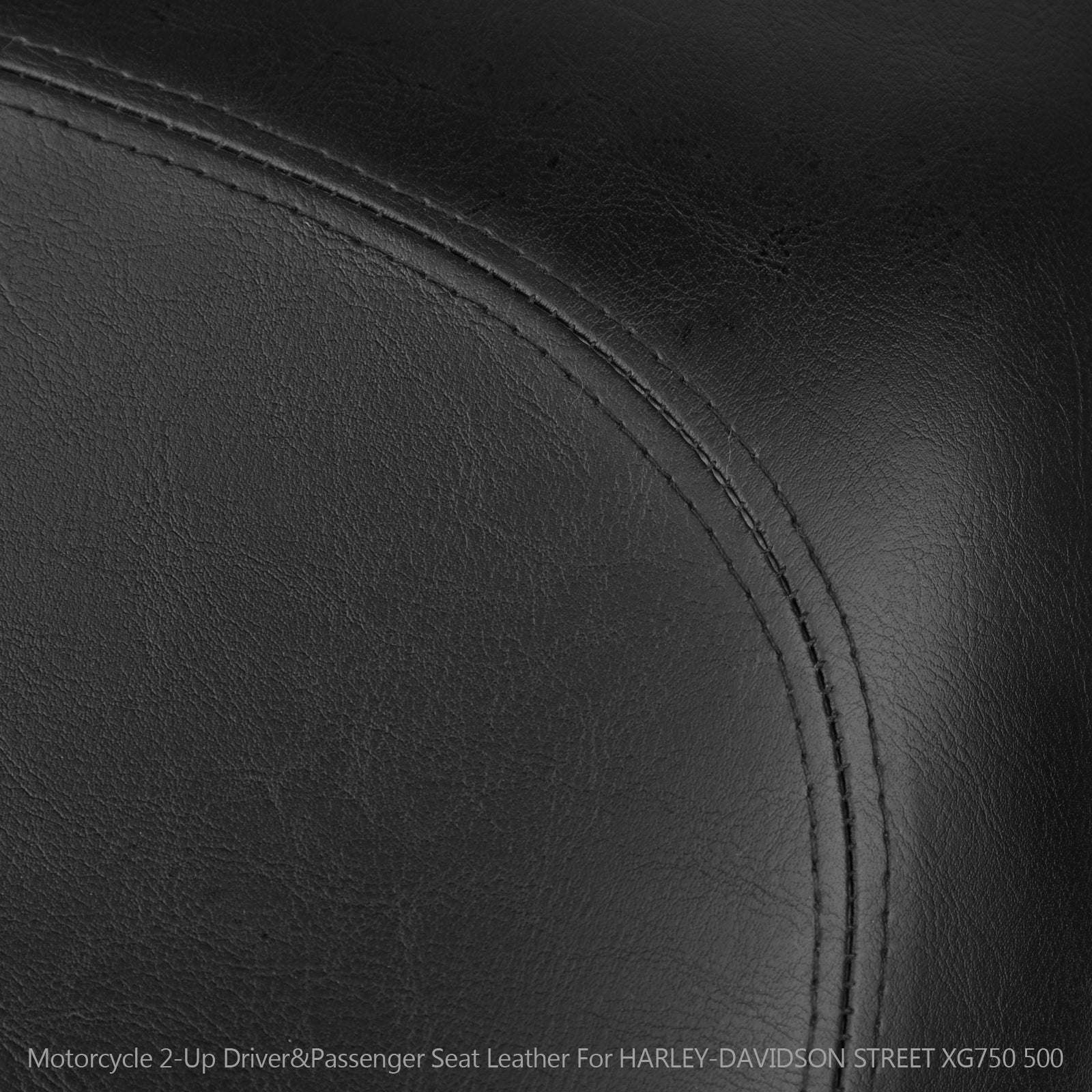 Leather Driver Passenger 2-Up Seat For Davidson Street XG700 500 2014-17 Generic