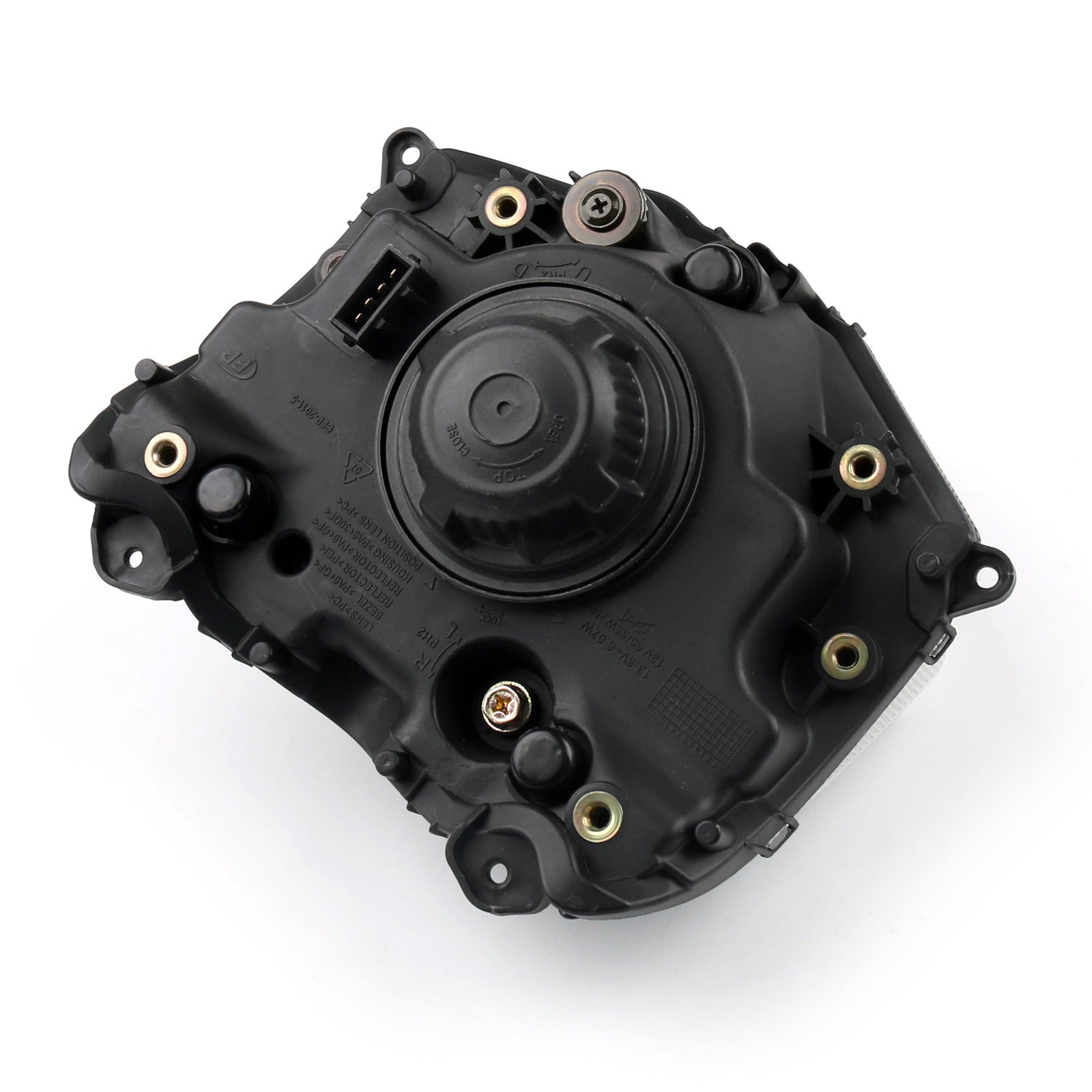 Conjunto de faro delantero para Ducati 848 Streetfighter 2009-2013 negro genérico