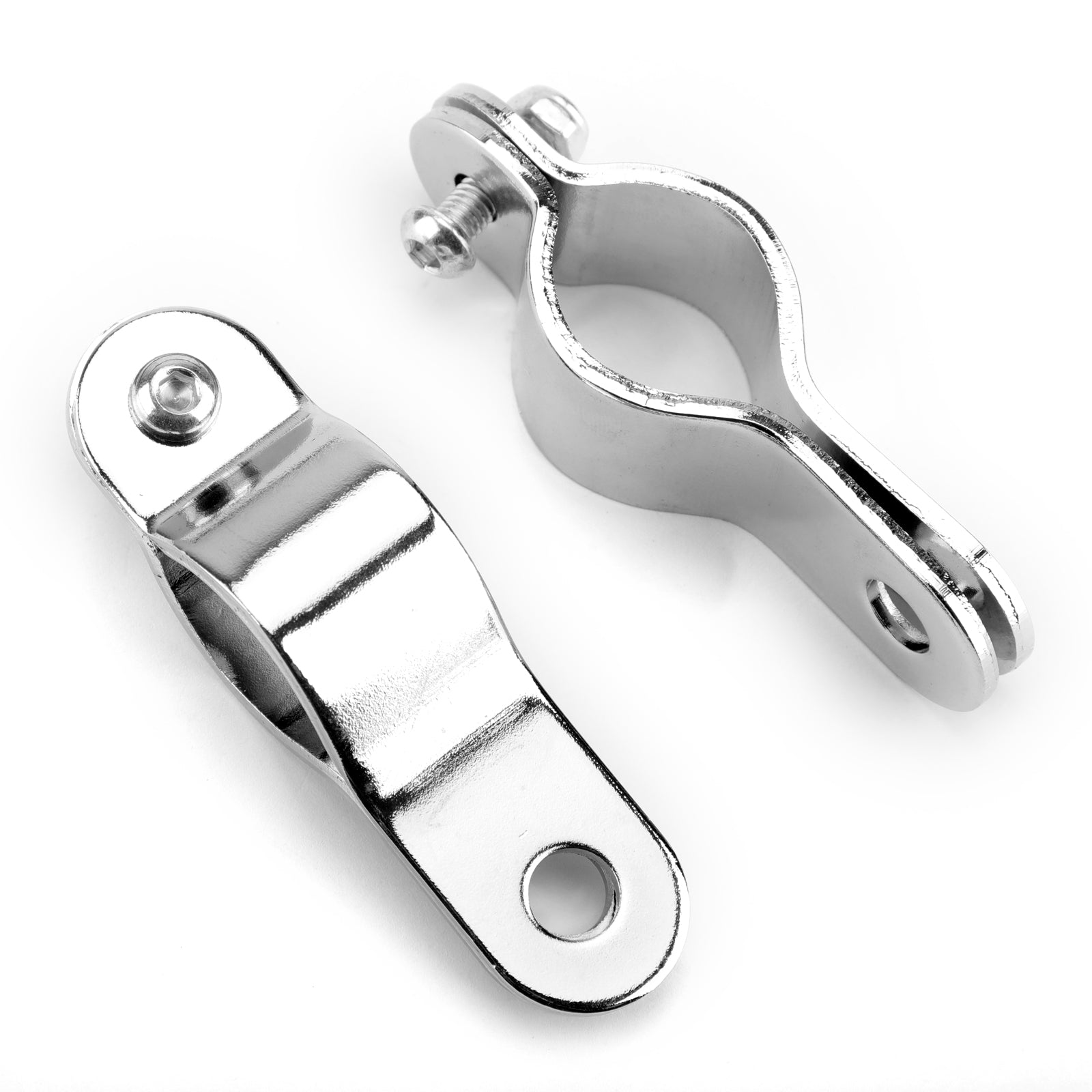 30-35mm 조절식 오토바이 불바 라이트 안개등 마운트 브래킷 클램프 일반