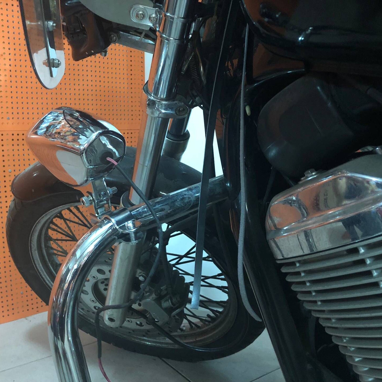 30-35mm 조절식 오토바이 불바 라이트 안개등 마운트 브래킷 클램프 일반