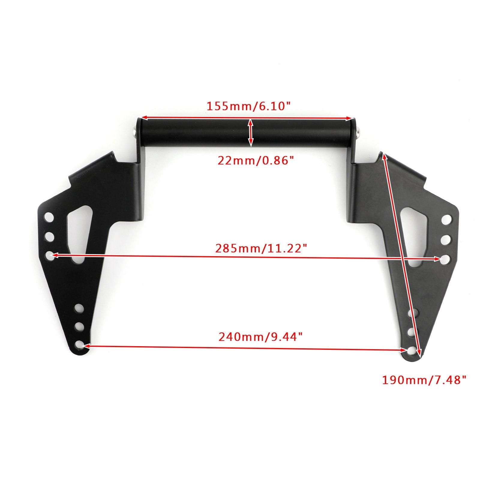 GPS/SMARTPHONE Navigation Bracket Adapt Holder For Suzuki DL650 XT V-Strom 17-19 Generic