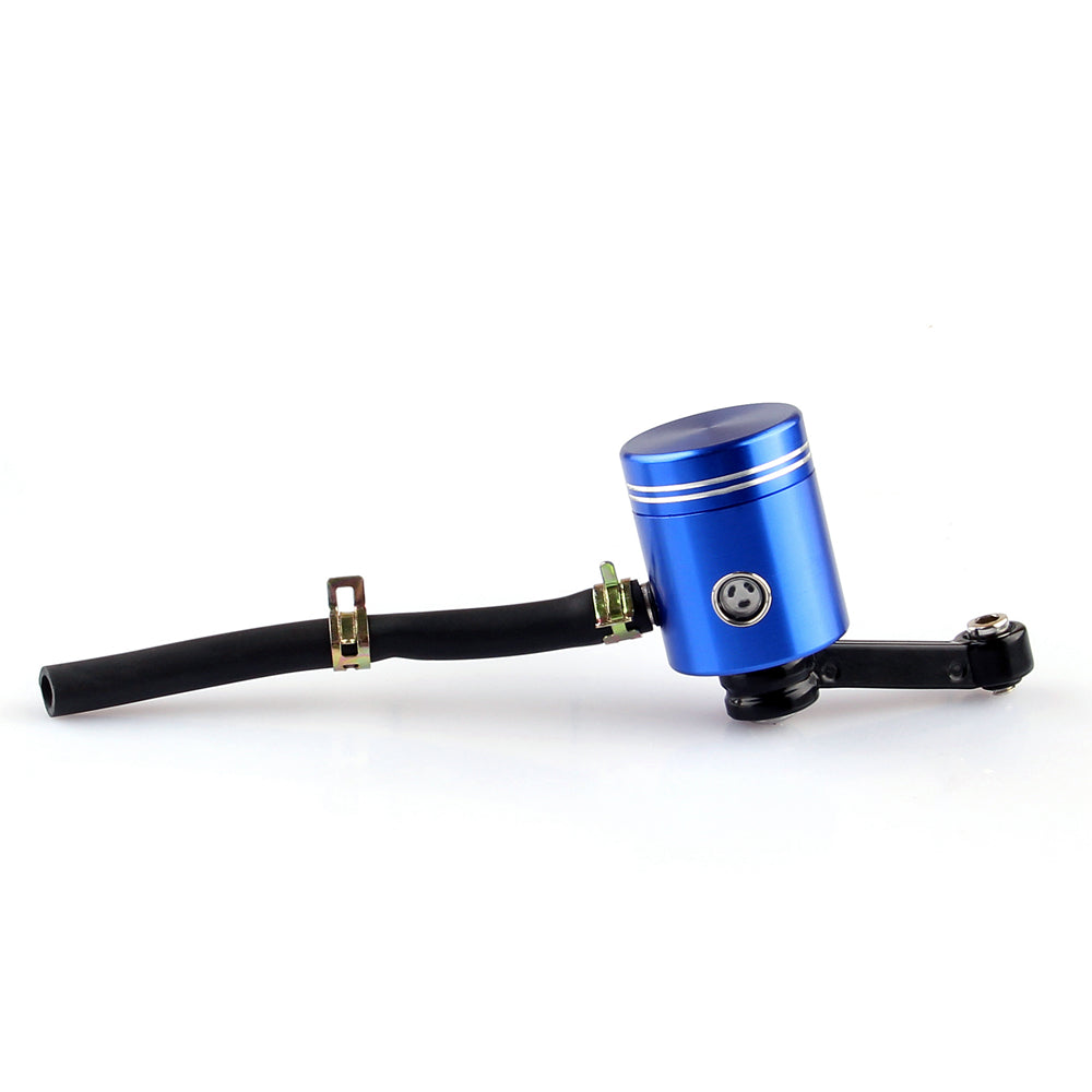 Depósito de aceite líquido para cilindro maestro de Moto Universal, tanque de embrague de freno delantero, negro genérico