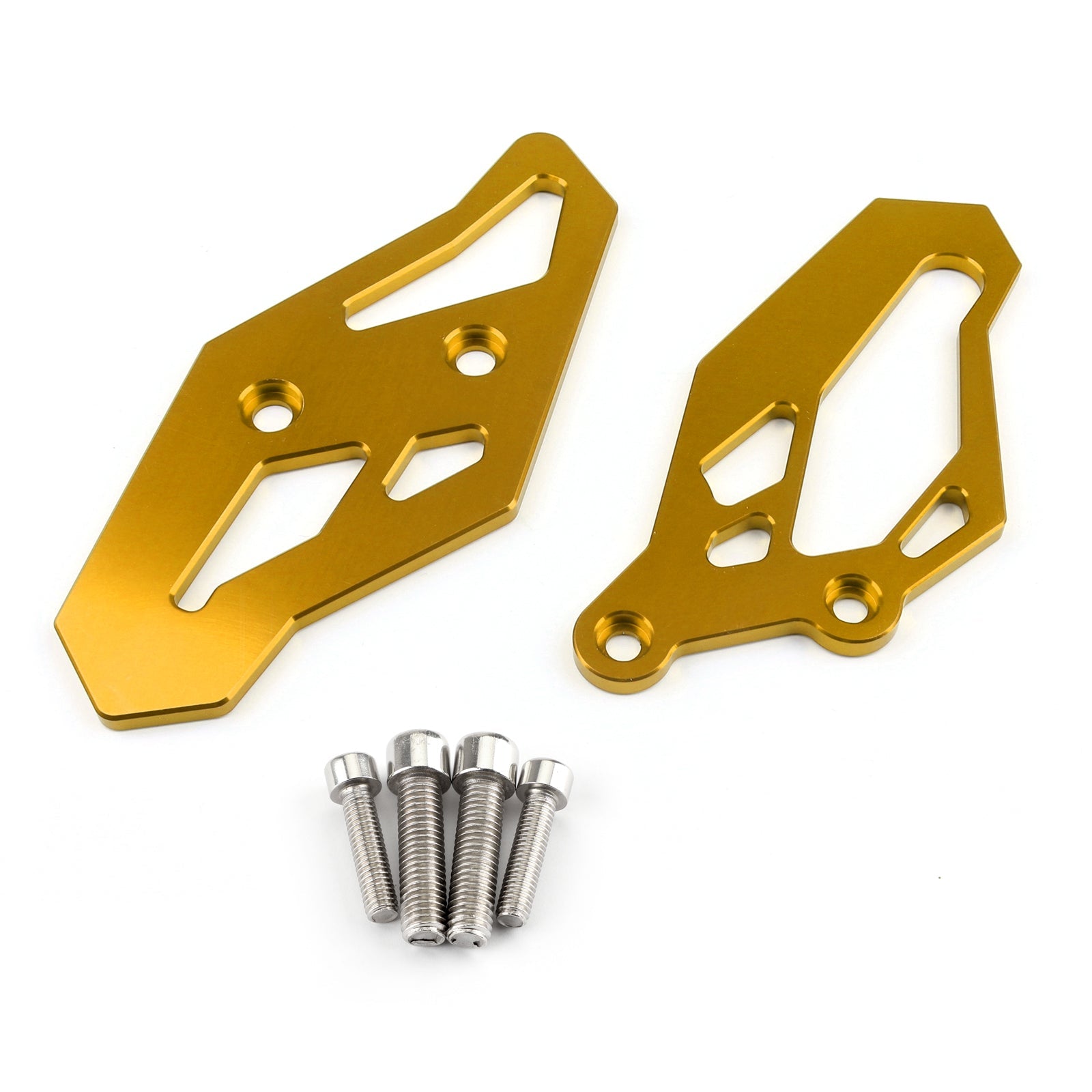 Placas adaptadoras traseras para reposapiés CNC para Yamaha YZF-R3 MT-03 15-16 R25 13-19 genérico