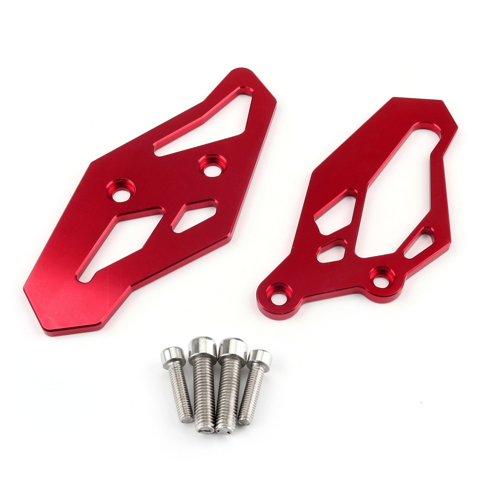 Placas adaptadoras traseras para reposapiés CNC para Yamaha YZF-R3 MT-03 15-16 R25 13-19 genérico