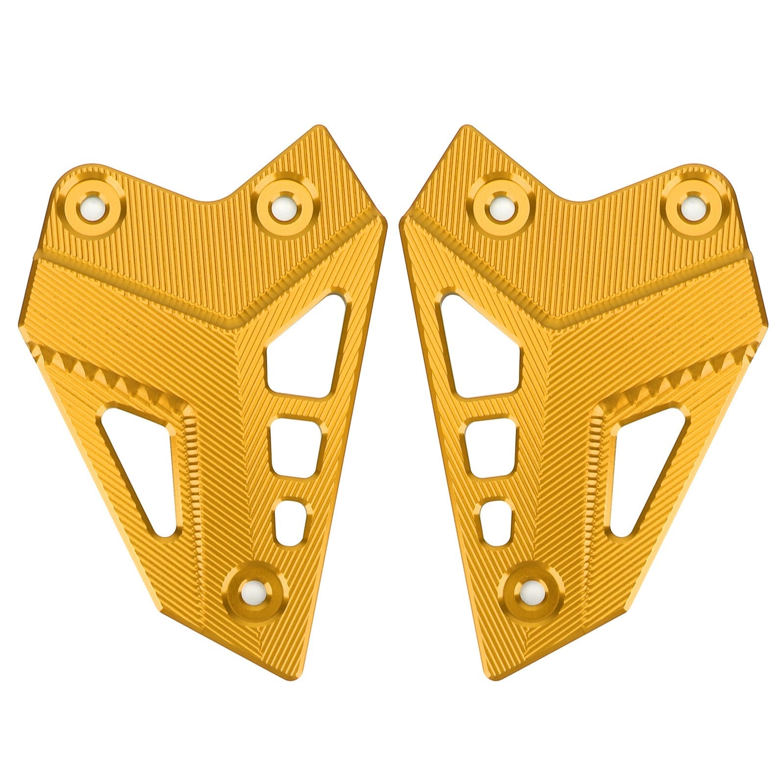 CNC Aluminum Heel Guards Rearset Plates Fit for Kawasaki Z900 ZR900 2017-2020 Generic