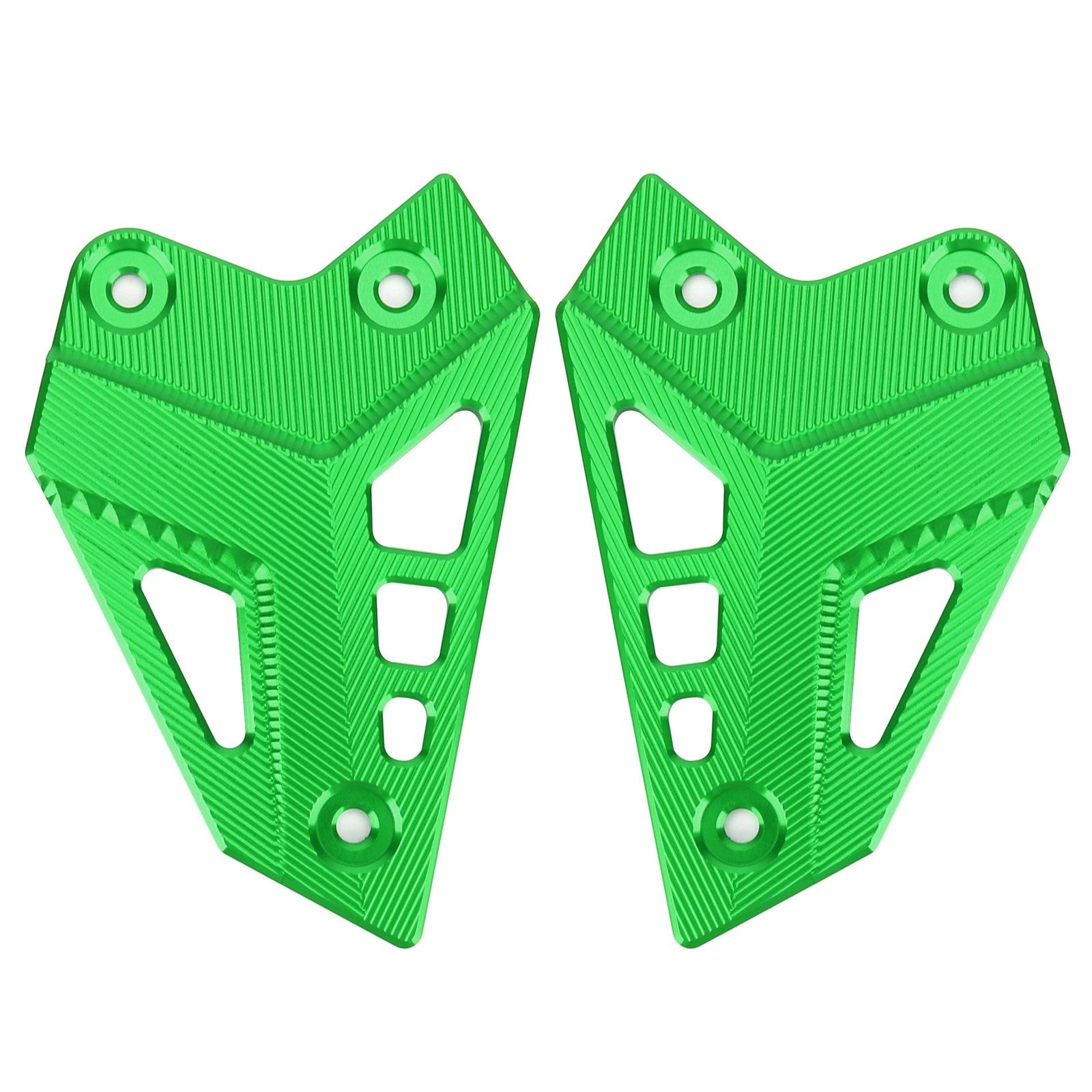CNC Aluminum Heel Guards Rearset Plates Fit for Kawasaki Z900 ZR900 2017-2020 Generic