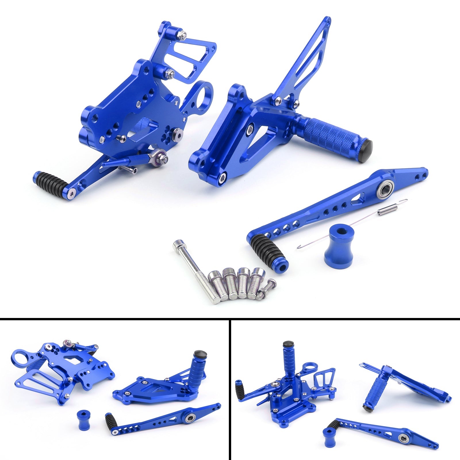 Motorcycle CNC Footrests Rear Sets Foot Pegs For BMW S1000RR 2015-2017 Generic