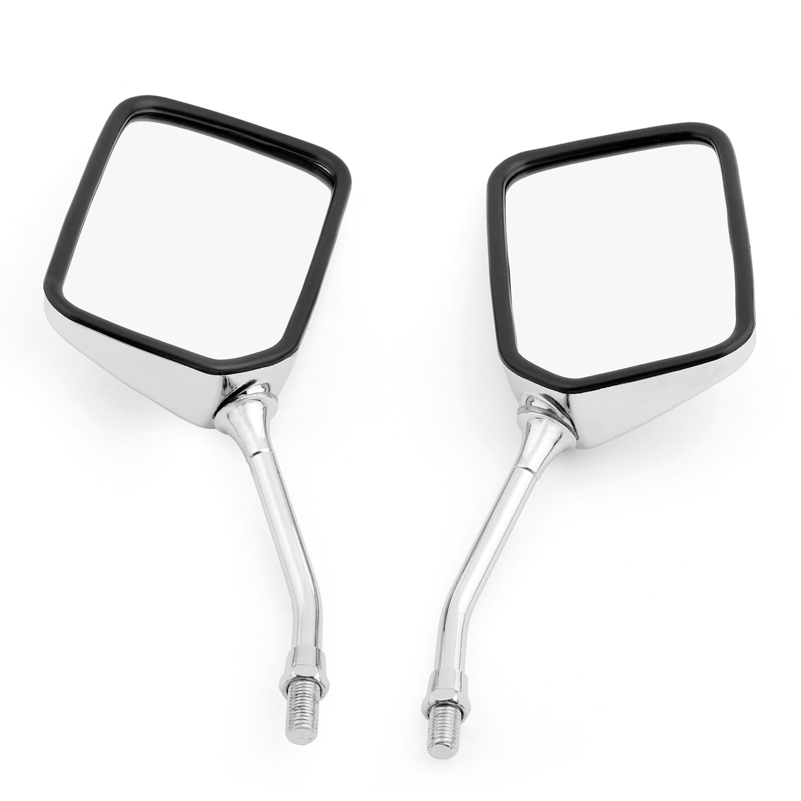 혼다 CA125 CMX250 Rebel CM125 VT125 Shadow 제네릭용 오토바이 백미러 한 쌍