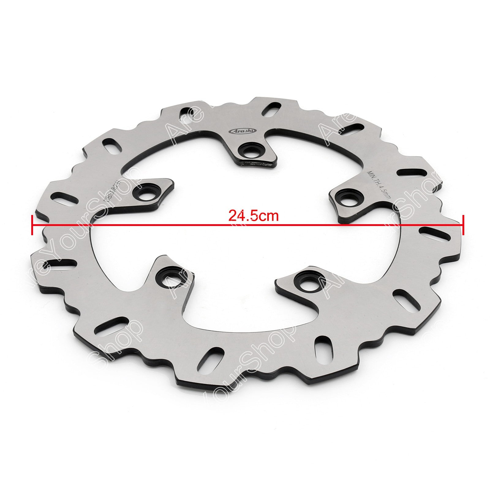 Rear Brake Disc Rotor For Yamaha FZ6 Fazer 600 04-08 FZ1 FAZER 1000 ABS 07-12 Generic