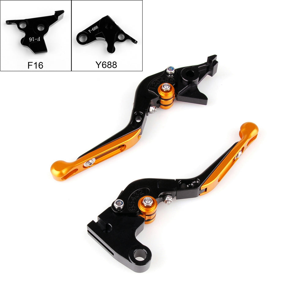 Adjustable Folding Extendable Brake Clutch Levers For Yamaha FZ1 FZ8 XJ6 FZ6 Generic