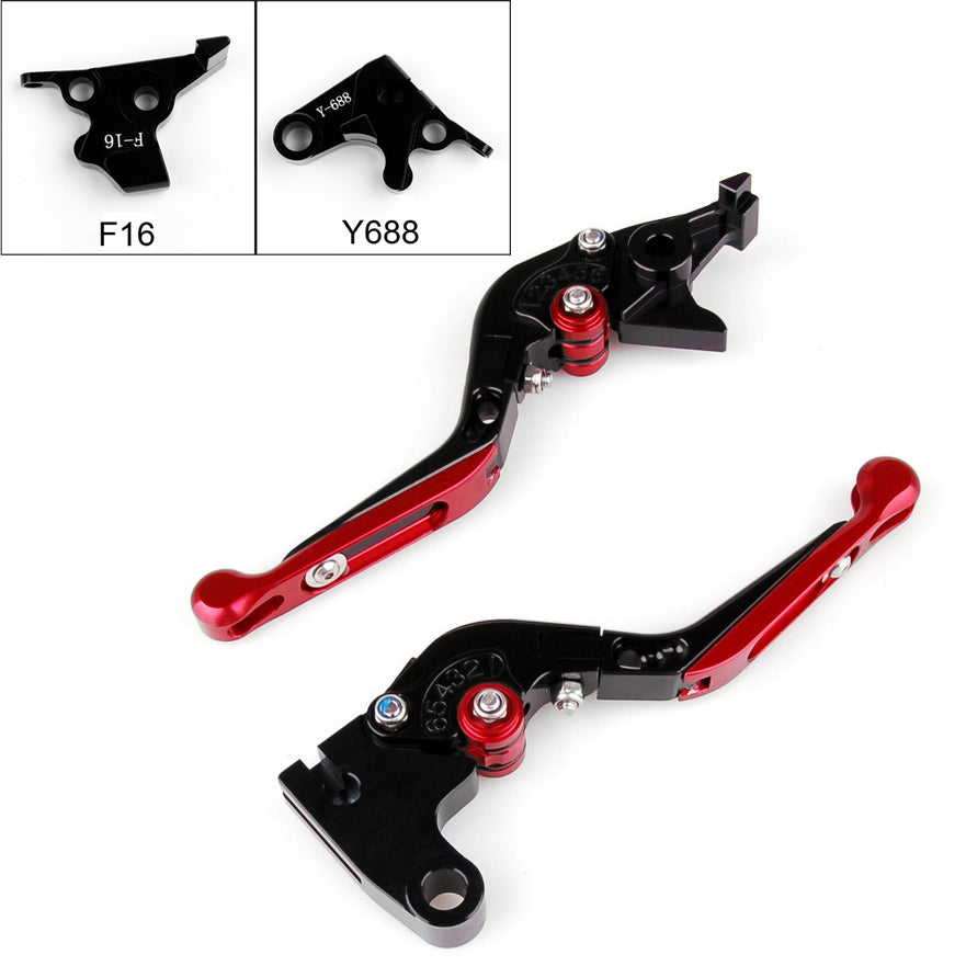 Adjustable Folding Extendable Brake Clutch Levers For Yamaha FZ1 FZ8 XJ6 FZ6 Generic