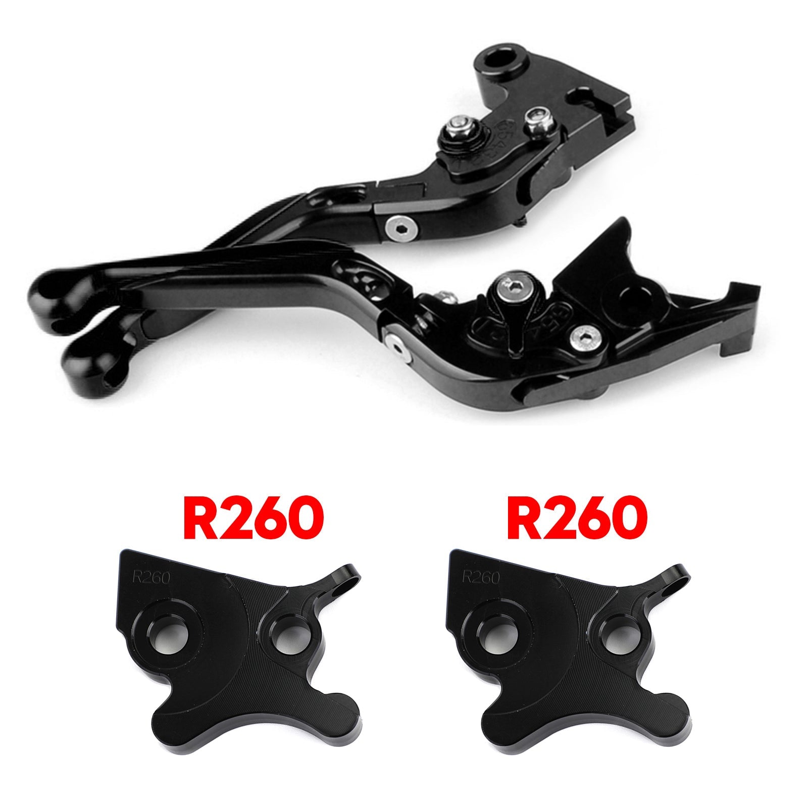 Palanca de freno de embrague ajustable para motocicleta para VESPA GTS 300 Super Generic