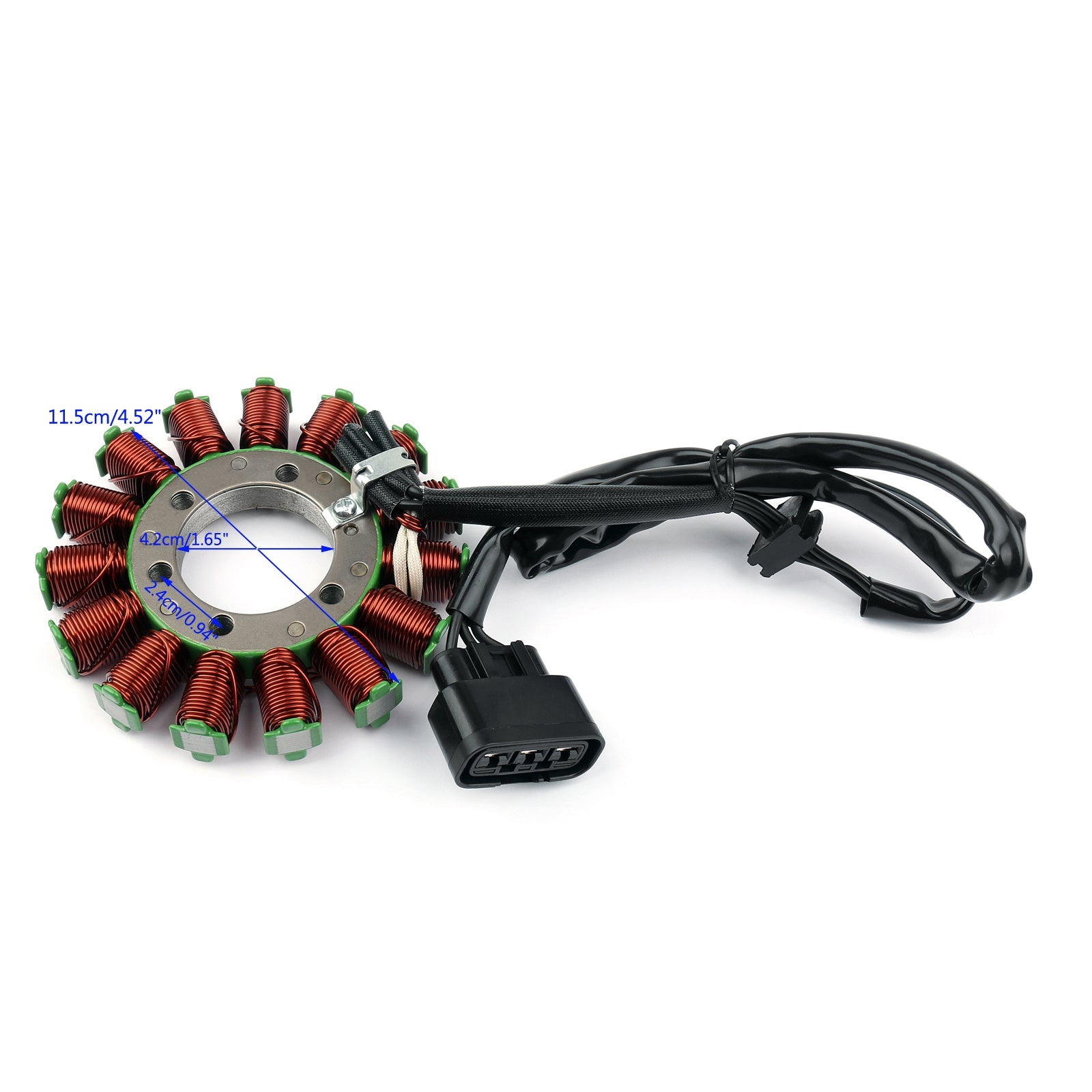 15-Pole 104mm Generator Stator Fit for BMW S 1000 RR 2009-2019 / S 1000 R 2013-2021 / S 1000 XR 2014-2019