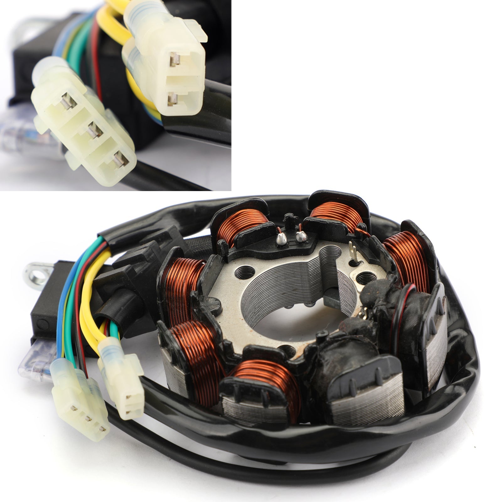 8-Pole Magneto Generator Stator Fit for Honda TRX200 TRX200D FourTrax 1990-1997