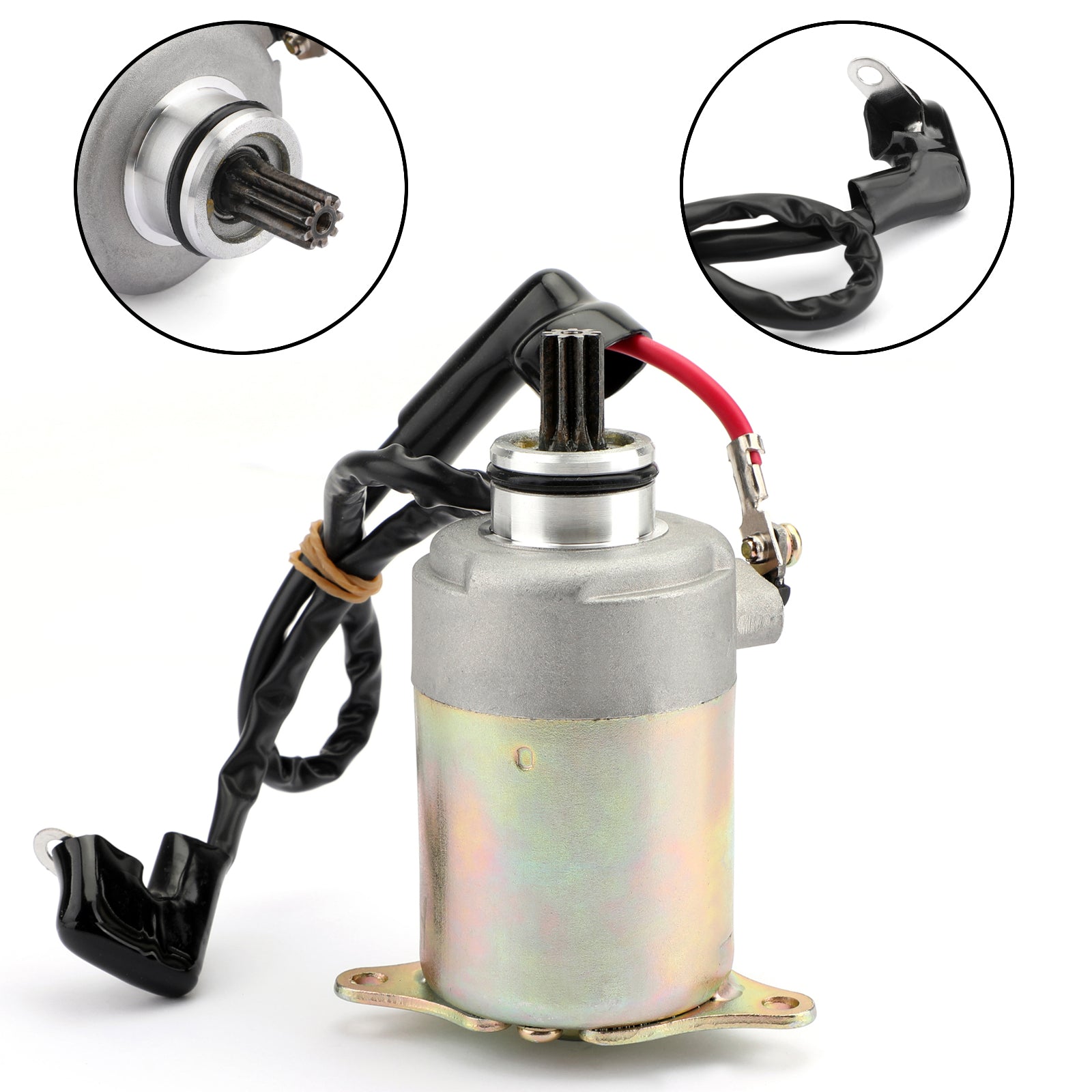 Electric Starter Motor WITH WIRE For Polaris RZR 170 UTV 2009-17 0454488 0454945 Generic