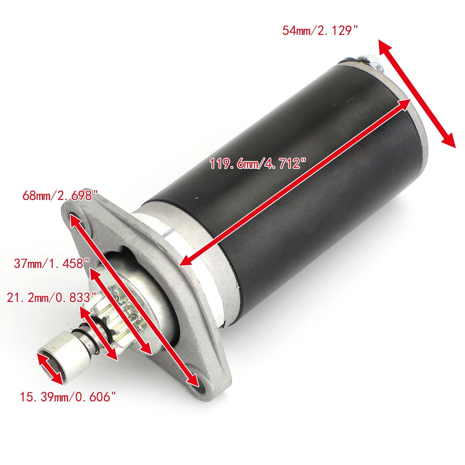 1988-2010 YAMAHA MOTOR FUERA DE BORDA NUEVO ARRANQUE 25ELR 25ES 25ESH 25ESR 25L 25MLH Genérico