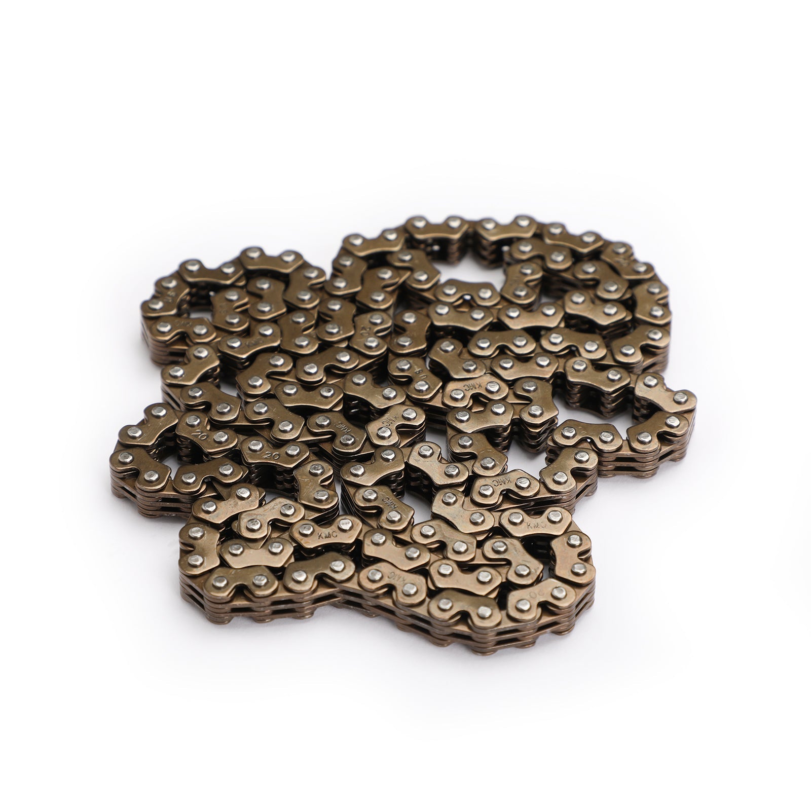 Cadena de leva 158 eslabones para Kawasaki 90-05 KLR250 85-89 KL250 87-04 KSF250 MOJAVE Genérico