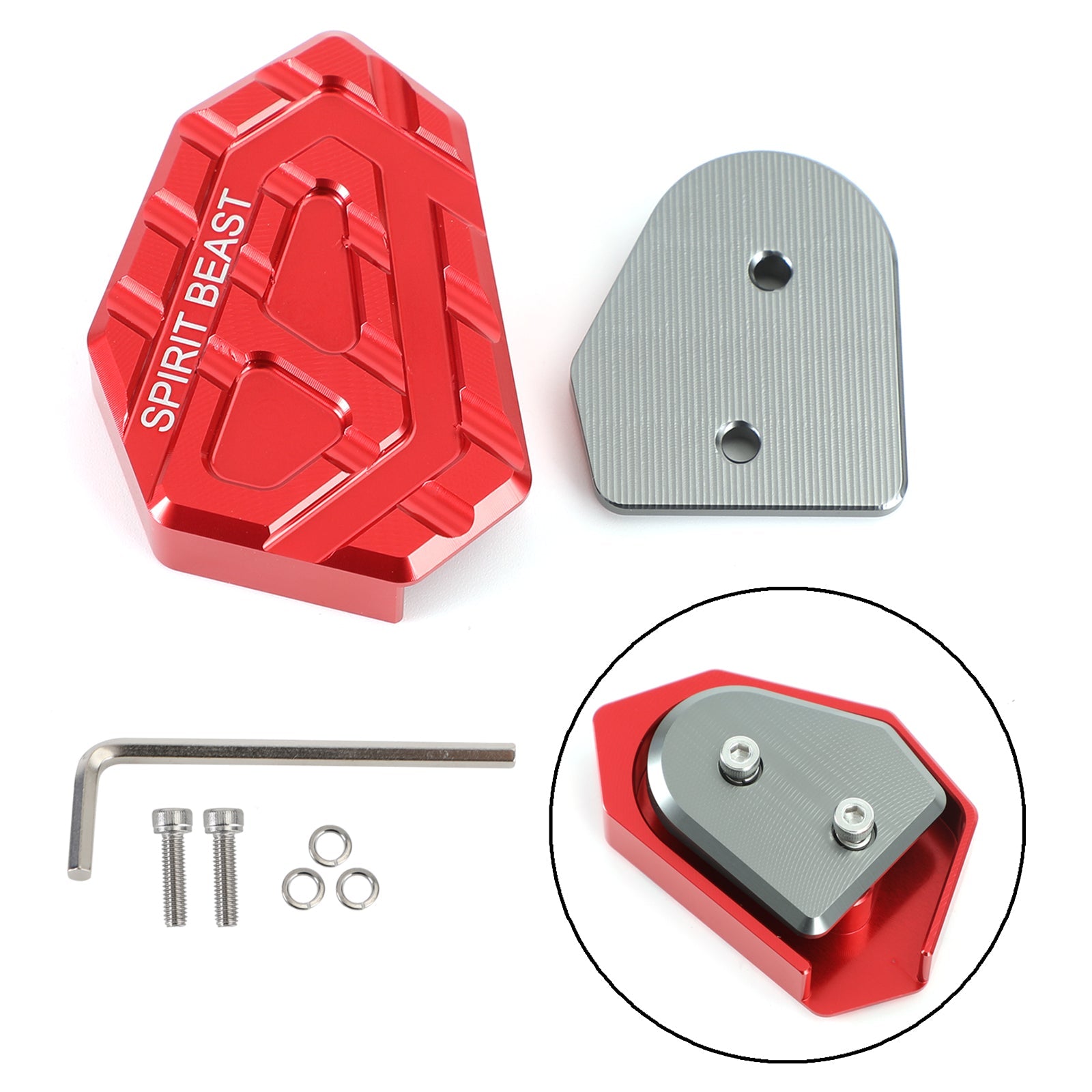 BMW G310 GS R 21 티타늄 제네릭용 리어 브레이크 확대 레버 페달 확장 알루미늄