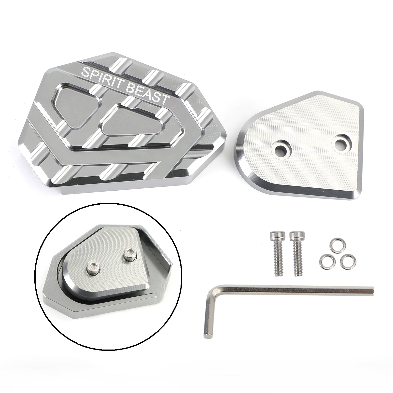 BMW G310 GS R 21 티타늄 제네릭용 리어 브레이크 확대 레버 페달 확장 알루미늄