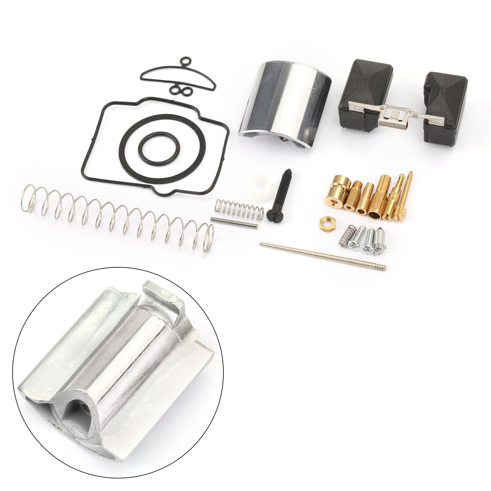 PWK KEIHIN OKO 스페어 제트용 36mm 오토바이 기화기 수리 및 재조립 키트 2세트 (일반)