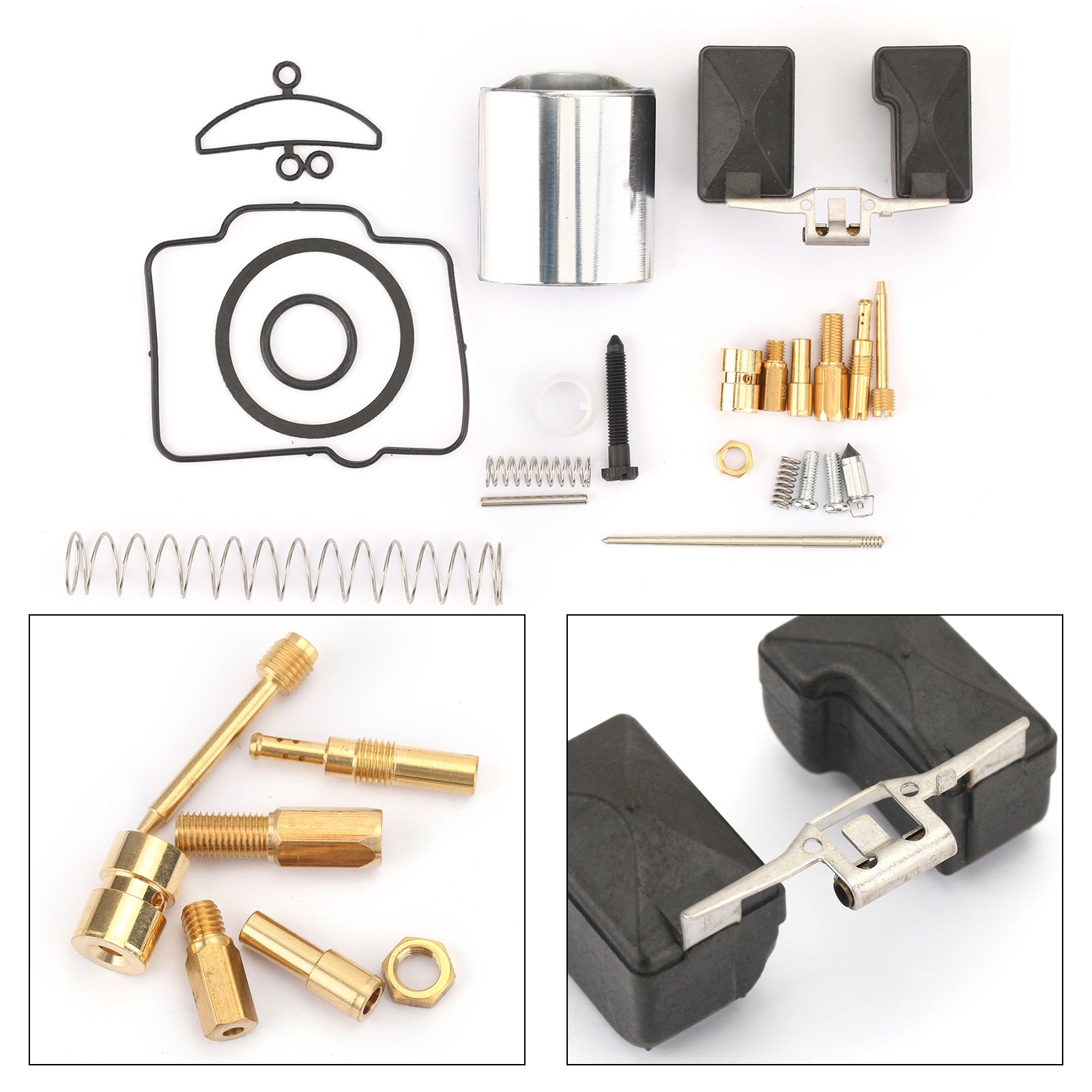 PWK KEIHIN OKO 스페어 제트용 36mm 오토바이 기화기 수리 및 재조립 키트 2세트 (일반)