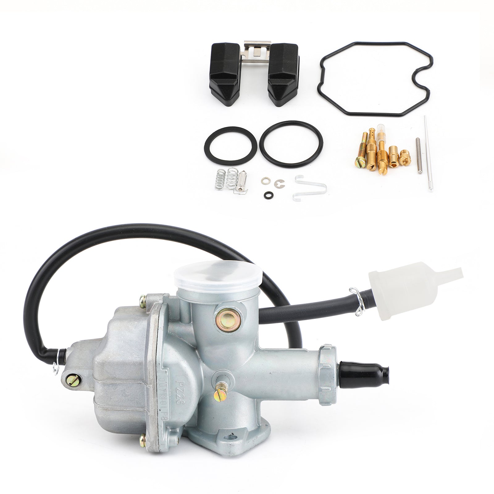 PZ26 Carb Carburetor + Intake Boot Rapaire Kit for 125cc-300cc GY6 ATV Dirt Bike Generic