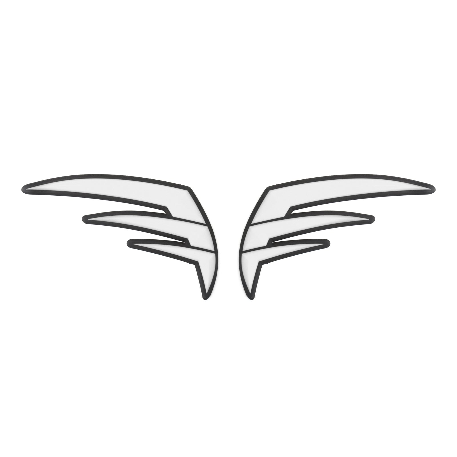 Universal Motocycle Moto 3D Tank Traction Pad Side Gas Knee Grip Protector Generic