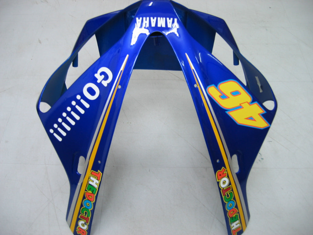Fairings 2000-2001 Yamaha YZF-R1 Blue White No.46 R1 Generic