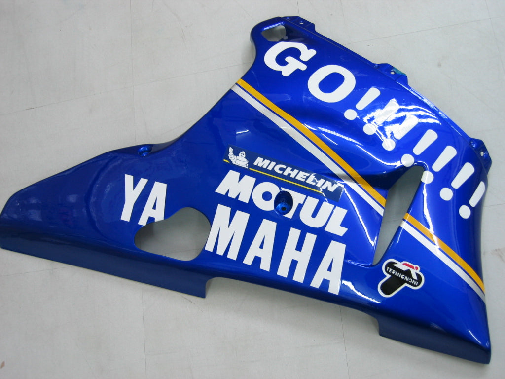Fairings 2000-2001 Yamaha YZF-R1 Blue White No.46 R1 Generic
