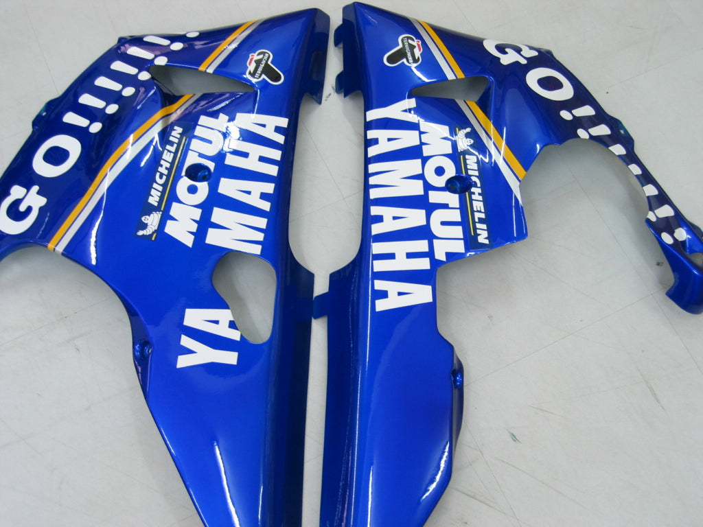Fairings 2000-2001 Yamaha YZF-R1 Blue White No.46 R1 Generic