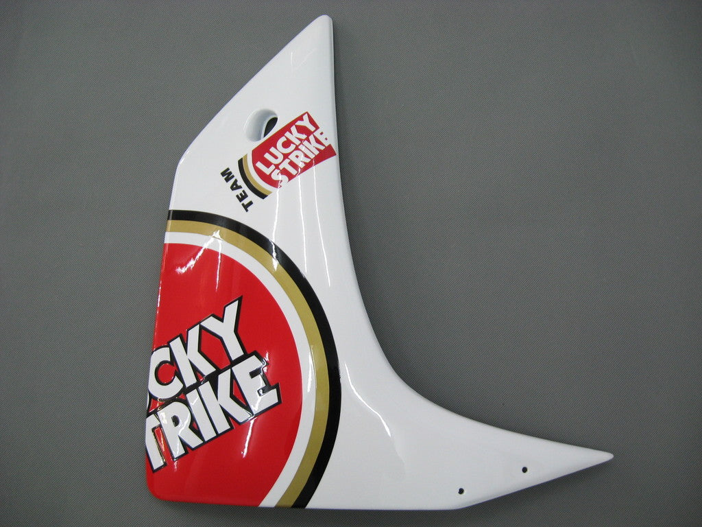 Fairings 2007-2008 Yamaha YZF-R1 White Red Lucky Strike Generic
