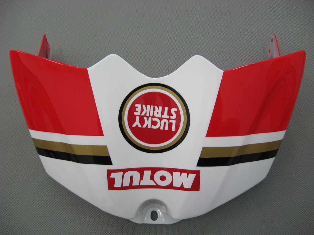 Fairings 2007-2008 Yamaha YZF-R1 White Red Lucky Strike Generic