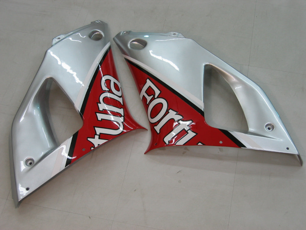 Fairings 1998-1999 Yamaha YZF-R1 Red Silver No.7 Fortuna Generic