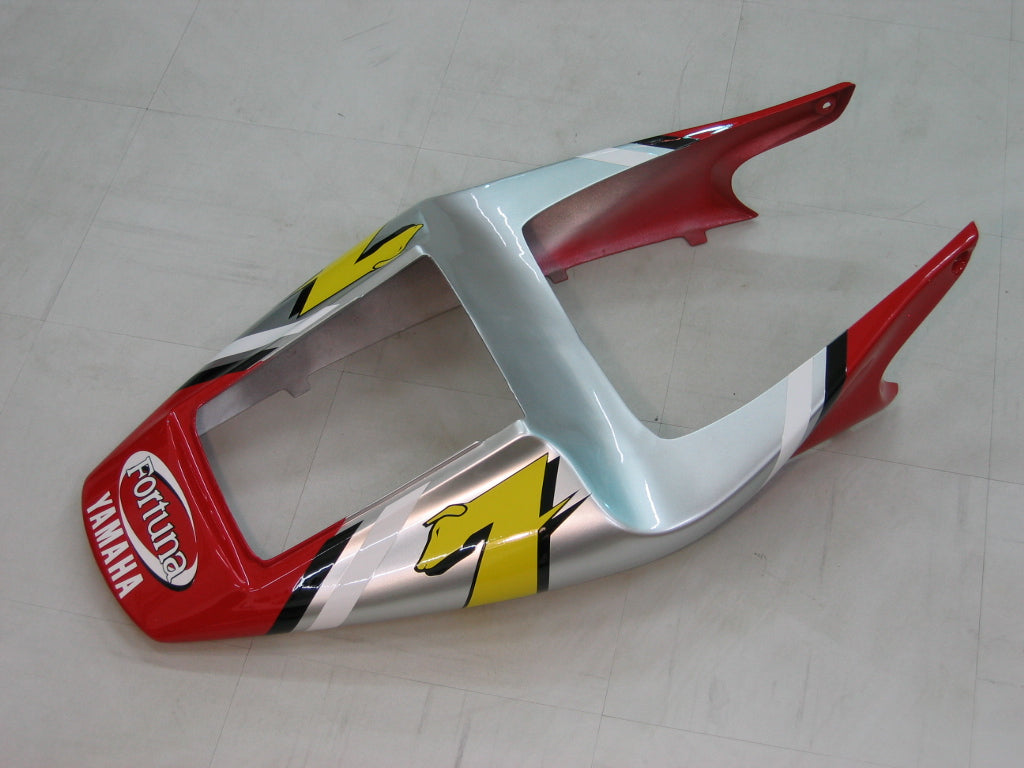 Fairings 1998-1999 Yamaha YZF-R1 Red Silver No.7 Fortuna Generic