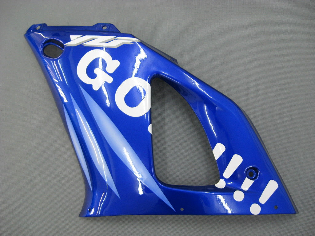 Fairings 1998-1999 Yamaha YZF-R1 Blue No.46 GO!!!!!! R1 Generic