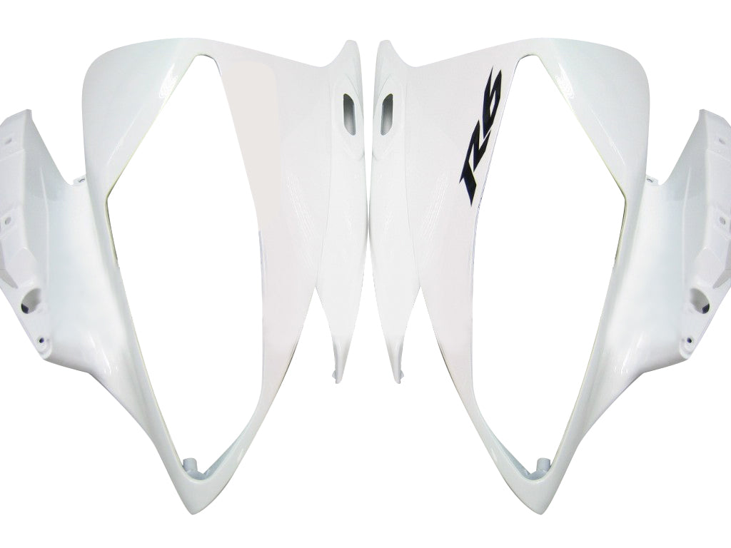 Fairings 2006-2007 Yamaha YZF-R6 White Black R6 Generic