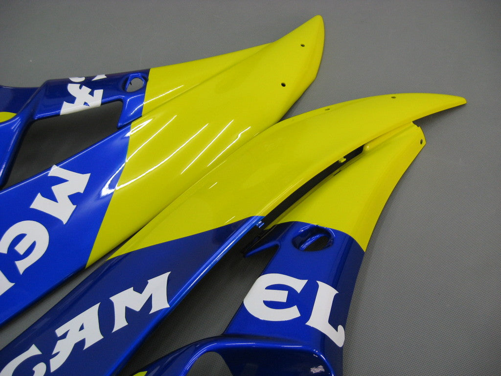 Fairings 2006-2007 Yamaha YZF-R6 Yellow Blue No.46 Camel R6 Generic