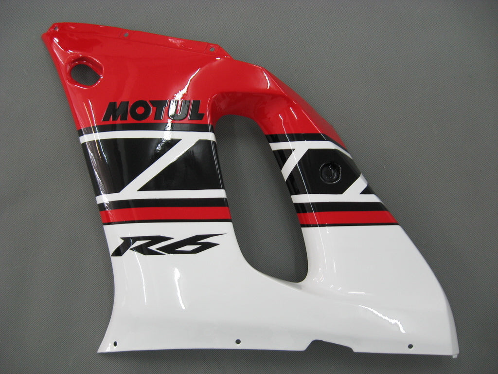 Fairings 1998-2002 Yamaha YZF-R6 Red White Black R6 Generic