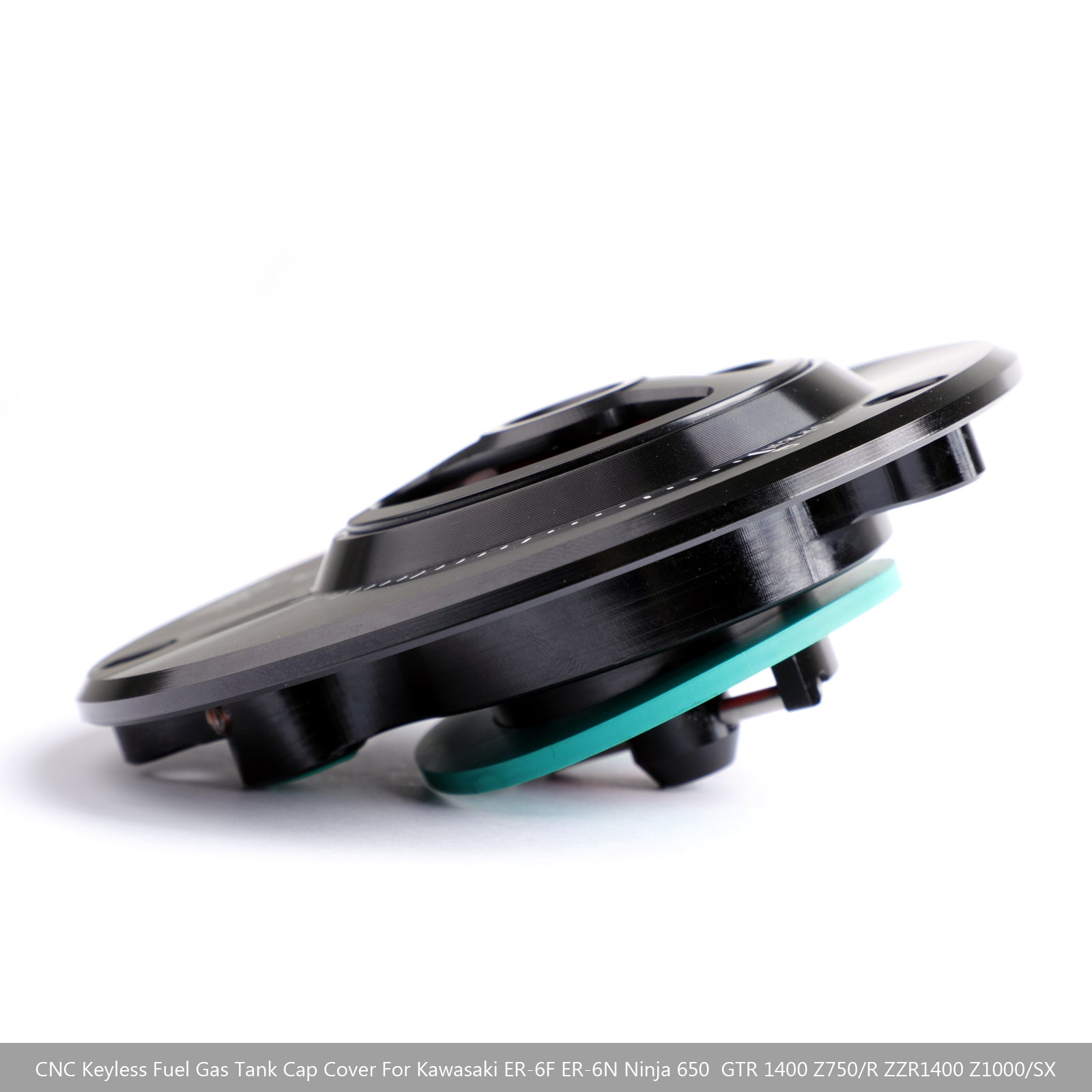 CNC Fuel Gas Tank Cap For Kawasaki Z750/R Z800 Z1000/SX Ninja 600/650/1000 08-18 Generic
