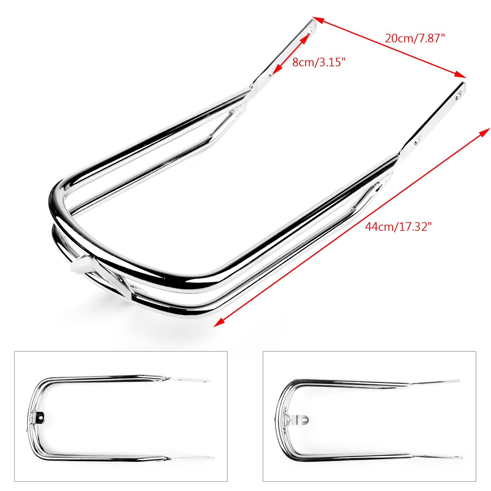 Fatboy EFI Softail Electra Glide Front Fender Bumper Guard Bar