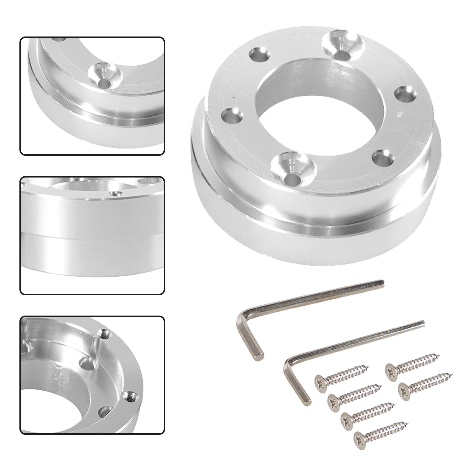 Logitech G29 G920 13/14인치 스티어링 휠용 70MM 스티어링 휠 어댑터 플레이트