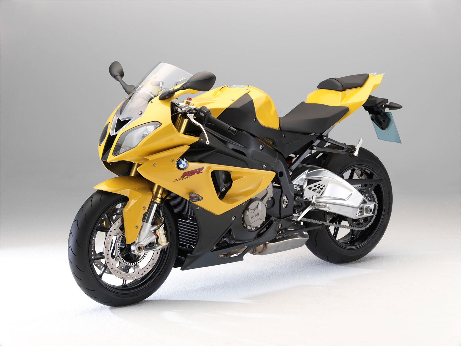 Fairings for 2009-2014 BMW S1000RR Yellow SRR Generic