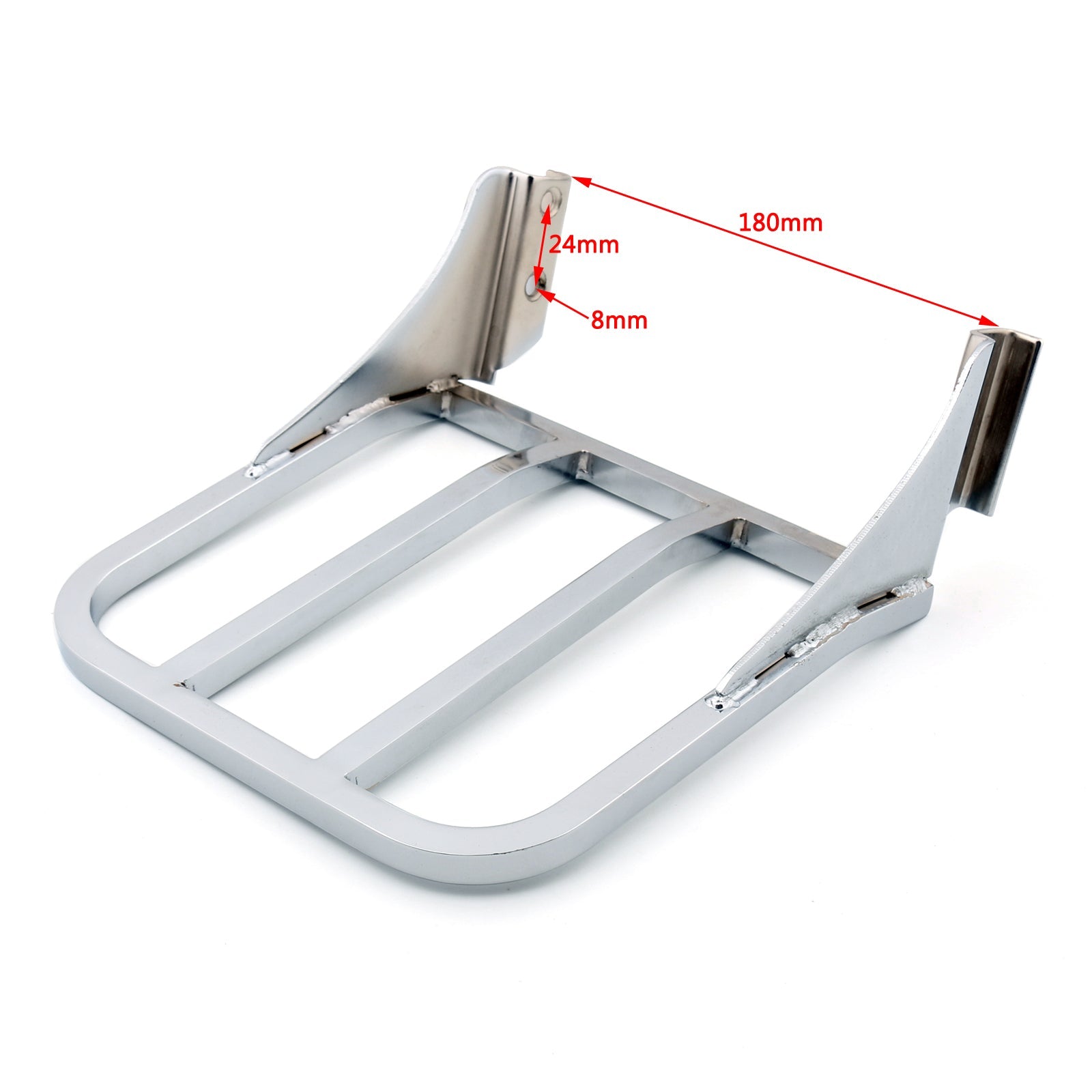 Sissy Bar Backrest Luggage Rack For FLSTF FLST FLSTC FLSTSC FLSTS FXST Generic