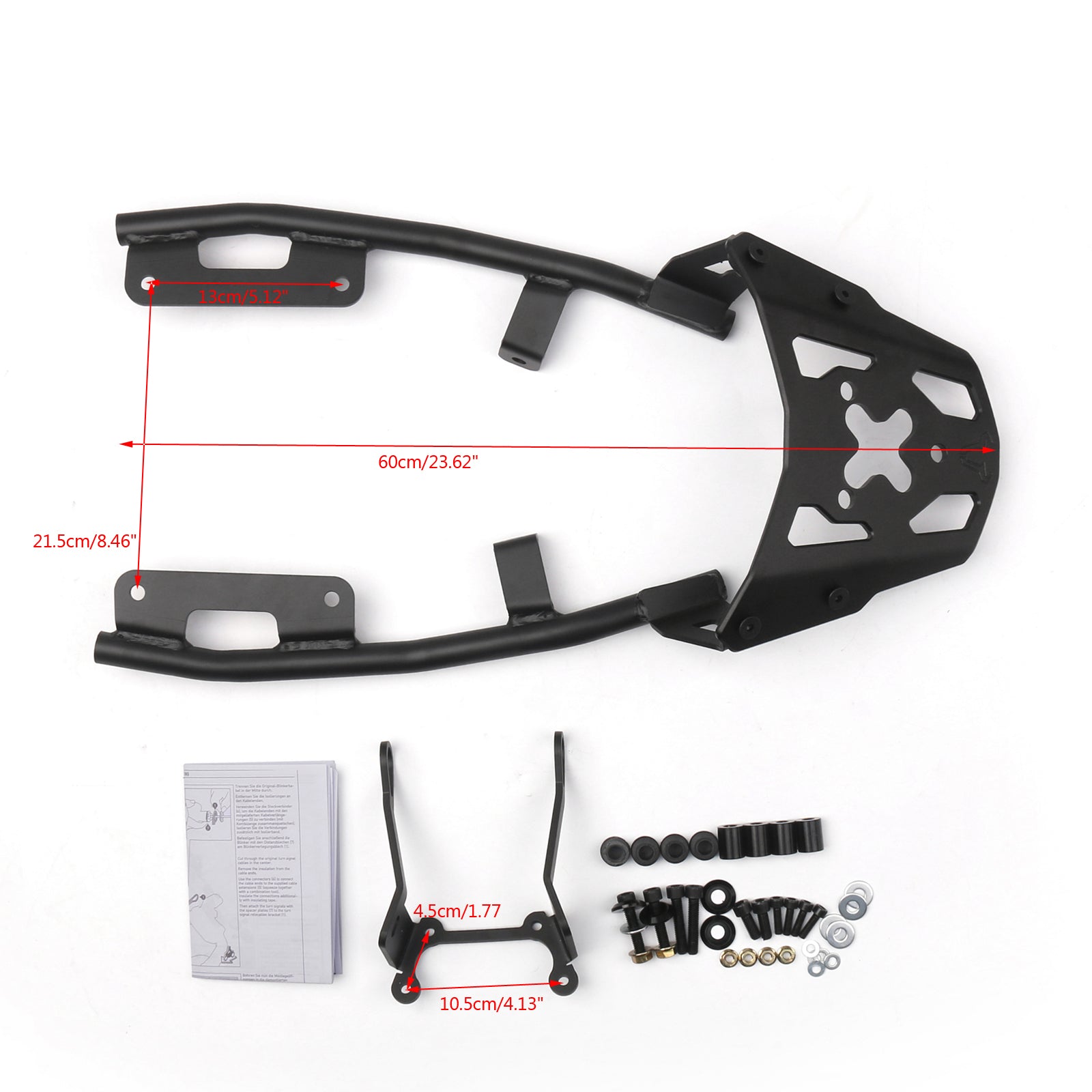 Luggage Rack Rear Carrier Plate kit For Yamaha MT-09 MT 09 2017 Generic