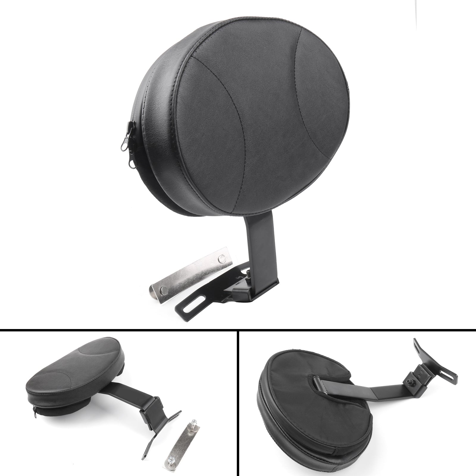 Almohadilla del respaldo del asiento del conductor para Harley Fatboy Heritage Softail Generic 2007-2017