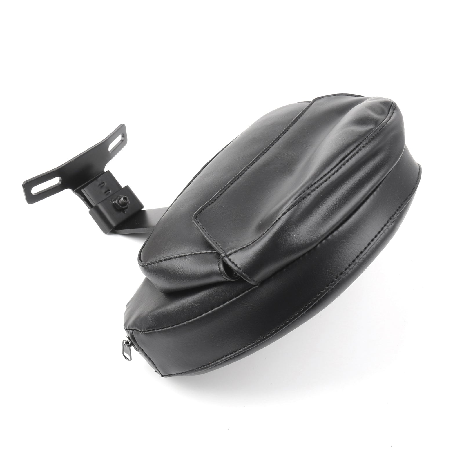 Driver Rider Backrest Pad For 07-17 Harley Fatboy FLSTF Heritage Softail Generic