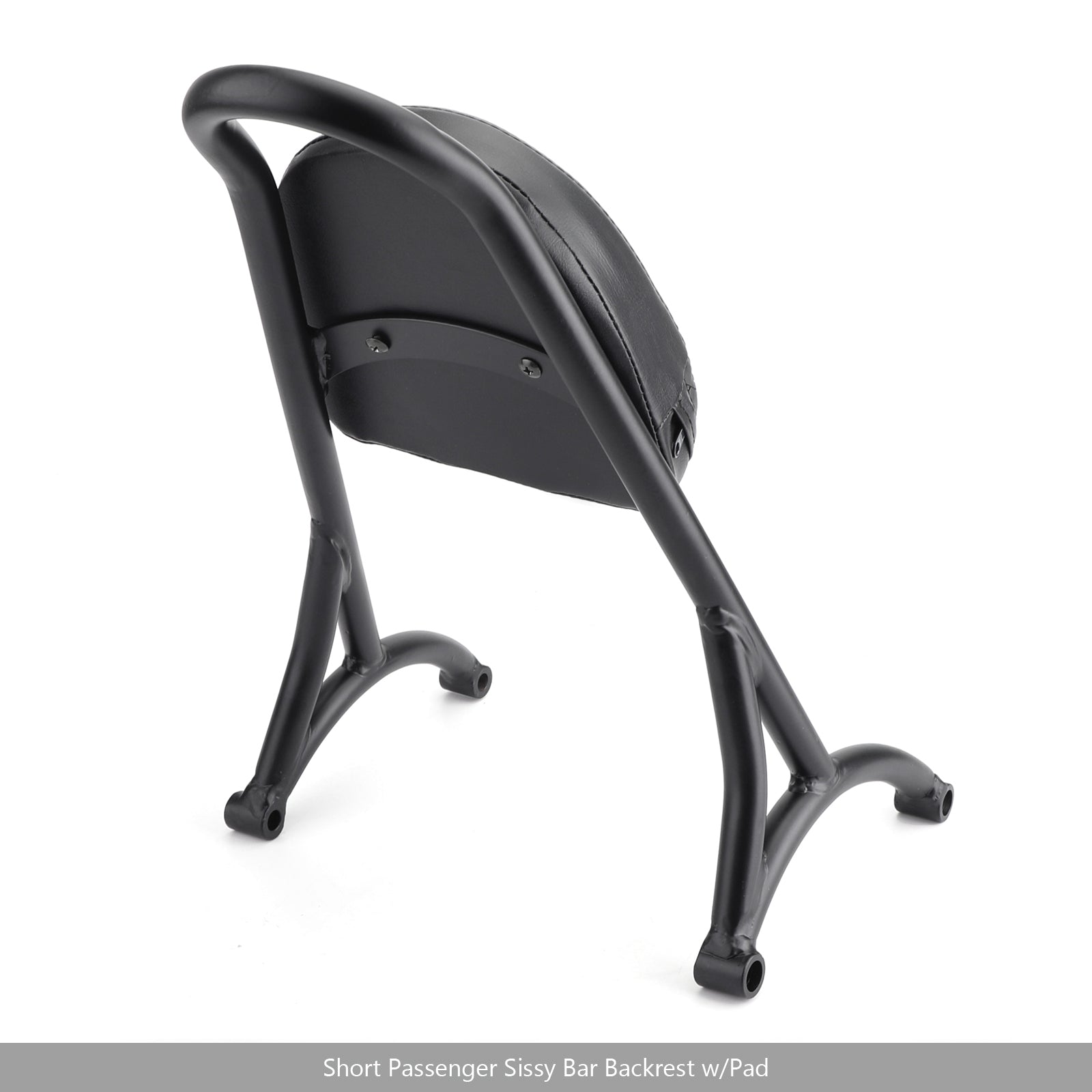 Sissy Bar Backrest w/Pad For Harley Sportster Iron Nightster 883 1200 XL 2004-2016 Generic