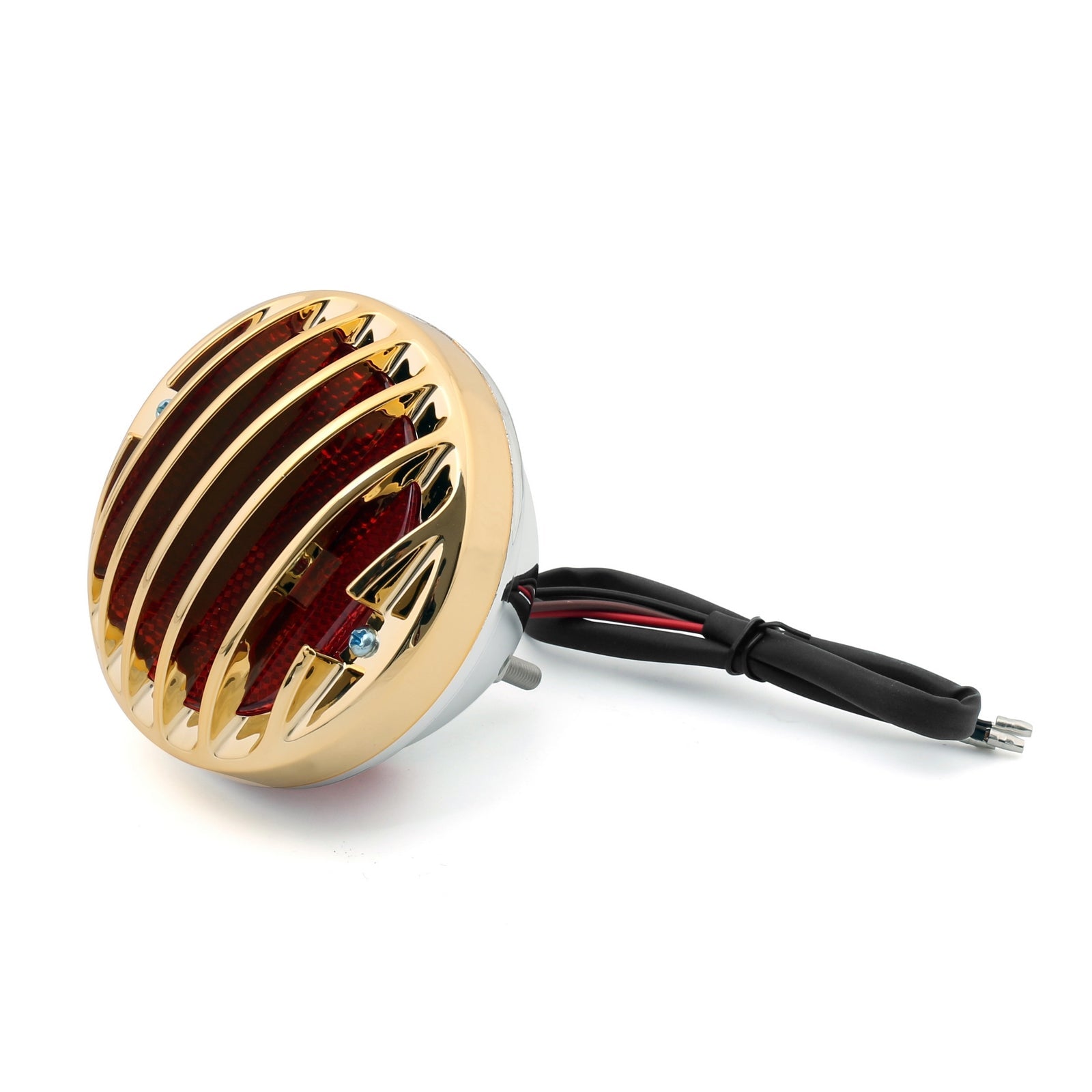 할리 바버 쵸퍼 랫 커스텀 제네릭용 원형 오토바이 테일 브레이크 라이트