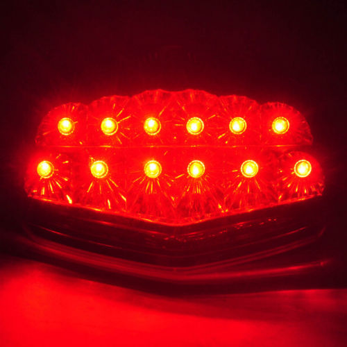 Integrated LED TailLight For Kawasaki Ninja 250R EX250 (08-2012) 2 Color Generic